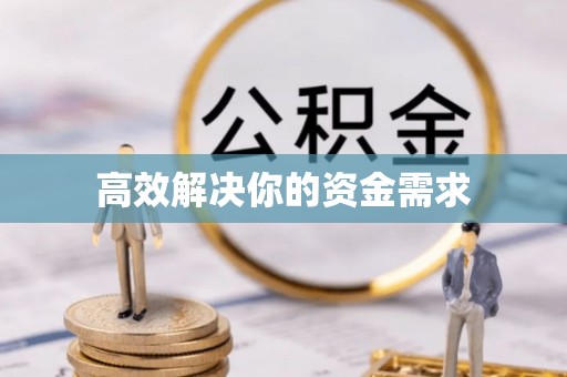 泸定高效解决你的资金需求
