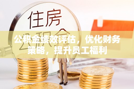 泸定公积金绩效评估，优化财务策略，提升员工福利