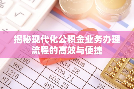 泸定揭秘现代化公积金业务办理流程的高效与便捷