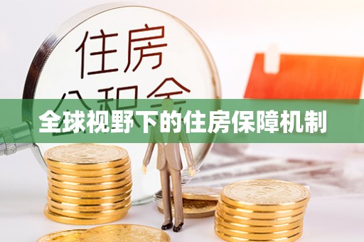 泸定全球视野下的住房保障机制