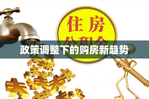 泸定政策调整下的购房新趋势