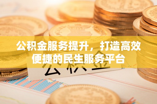 泸定公积金服务提升，打造高效便捷的民生服务平台