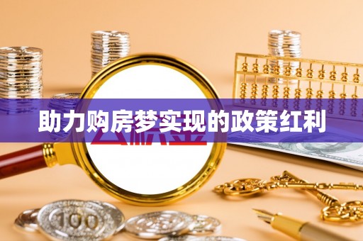 泸定助力购房梦实现的政策红利