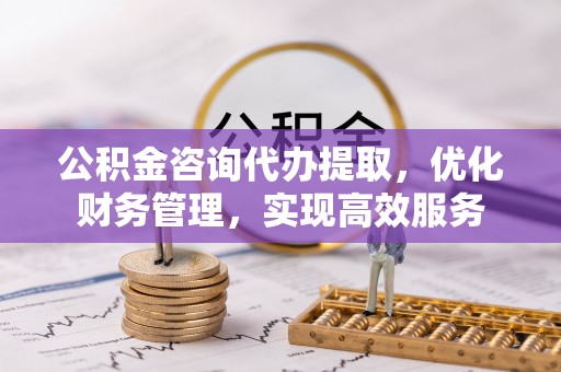 泸定公积金咨询代办提取，优化财务管理，实现高效服务