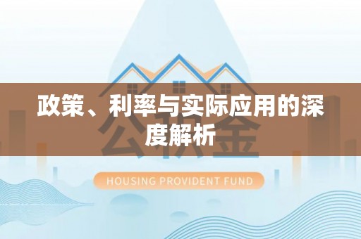 泸定政策、利率与实际应用的深度解析
