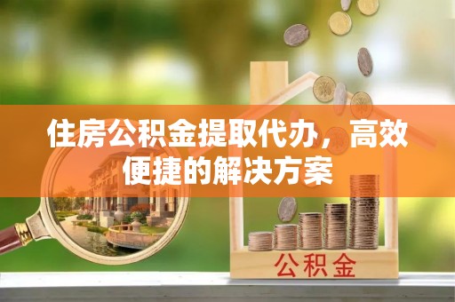泸定住房公积金提取代办，高效便捷的解决方案