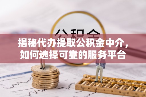 泸定揭秘代办提取公积金中介，如何选择可靠的服务平台