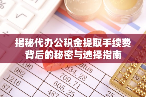 泸定揭秘代办公积金提取手续费背后的秘密与选择指南