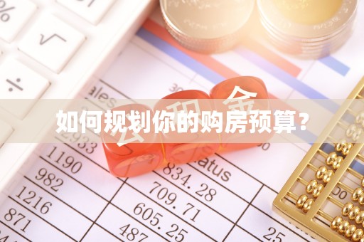 泸定如何规划你的购房预算？