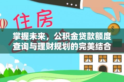 泸定掌握未来，公积金贷款额度查询与理财规划的完美结合