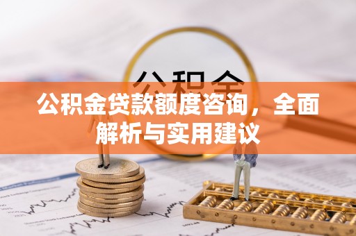 泸定公积金贷款额度咨询，全面解析与实用建议