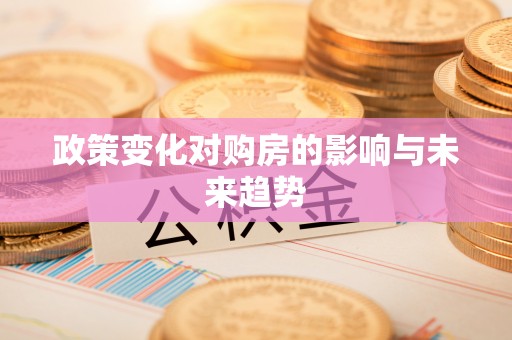 泸定政策变化对购房的影响与未来趋势