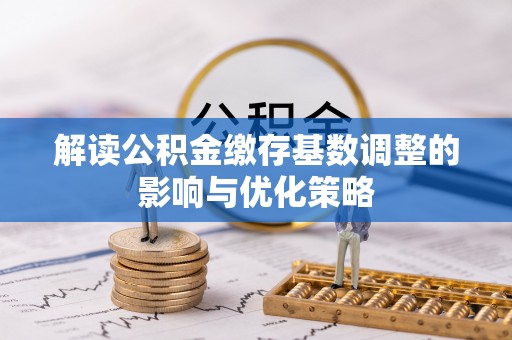 泸定解读公积金缴存基数调整的影响与优化策略