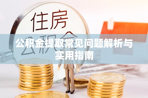 泸定公积金提取常见问题解析与实用指南