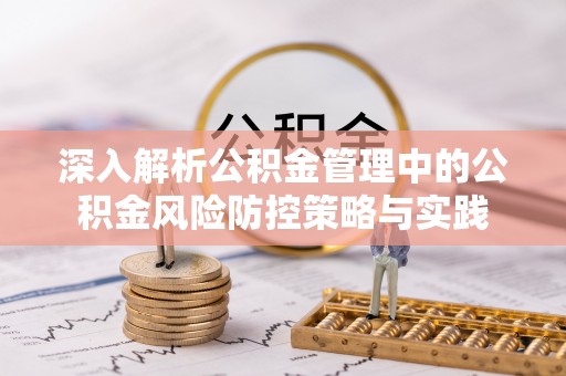 泸定深入解析公积金管理中的公积金风险防控策略与实践