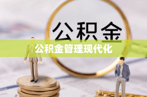 泸定公积金管理现代化