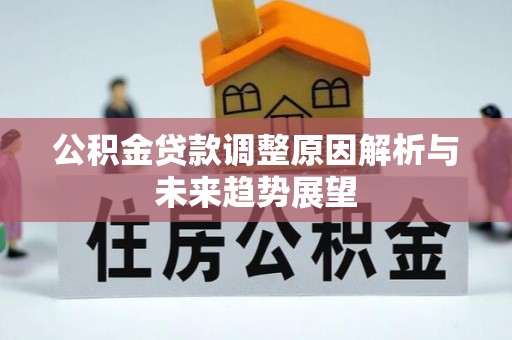 泸定公积金贷款调整原因解析与未来趋势展望