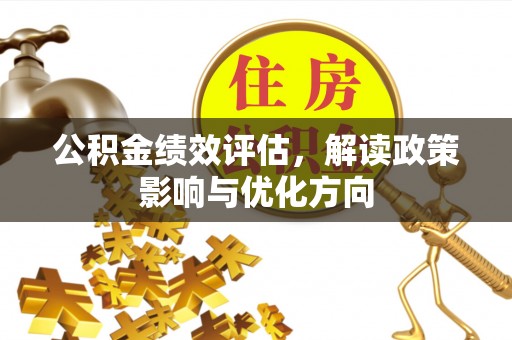 泸定公积金绩效评估，解读政策影响与优化方向
